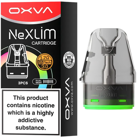 OXVA NeXlim Replacement Pods 1.2ohm UniTech 3.0 XL