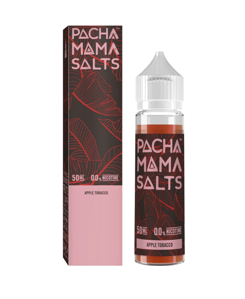 Pachamama By Charlies Chalk Dust 50ml Shortfill Juice Range (NEW FLAVOURS) Apple Tobacco On White Background
