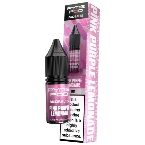 Pyne Pod Nic Salts 10ml Pink Purple Lemonade
