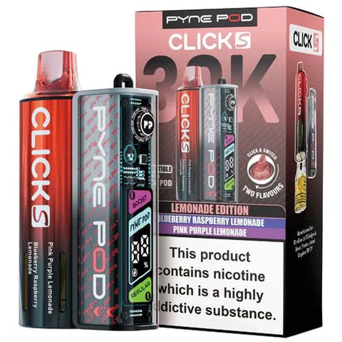 Pyne Pod Click S 30K Vape Kit Lemonade Edition