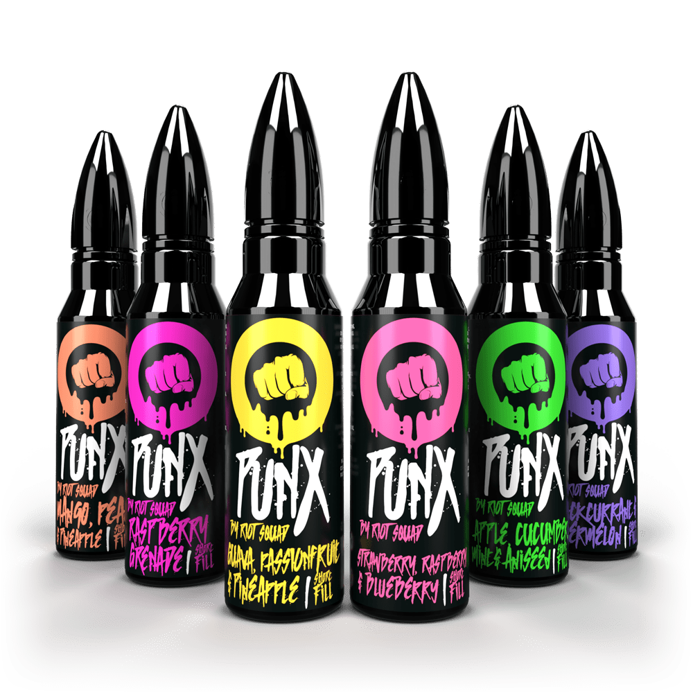 elf bar vape uk Watermelon Shortfill E-liquid Riot Squad PUNX Prefilled Apple, Cucumber,  Mint & Aniseed 60ml 20mg 50/50