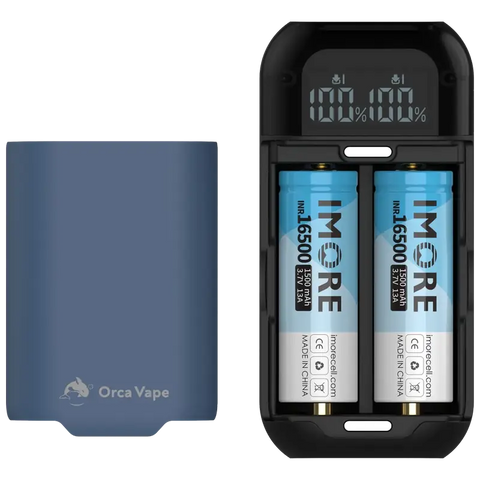 San Dynasty Pro Dual 16500 Battery Charger By Orca Vape