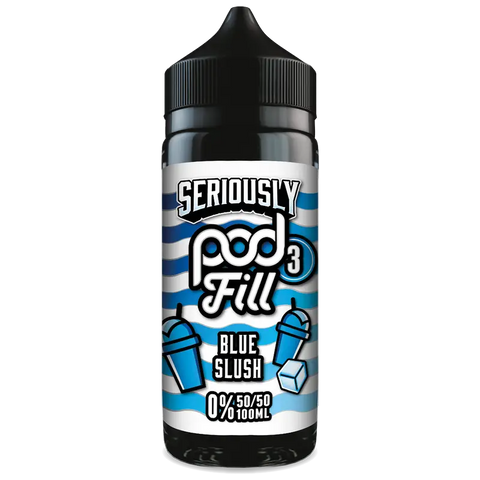 Doozy Seriously Pod Fill X3 Blue Slush 100ml Shortfill Default Title