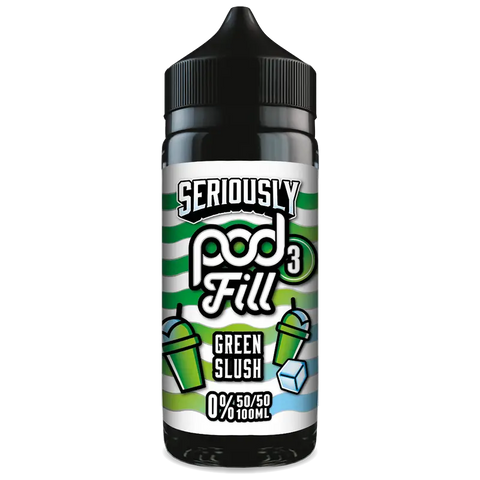 Doozy Seriously Pod Fill X3 Green Slush 100ml Shortfill Default Title
