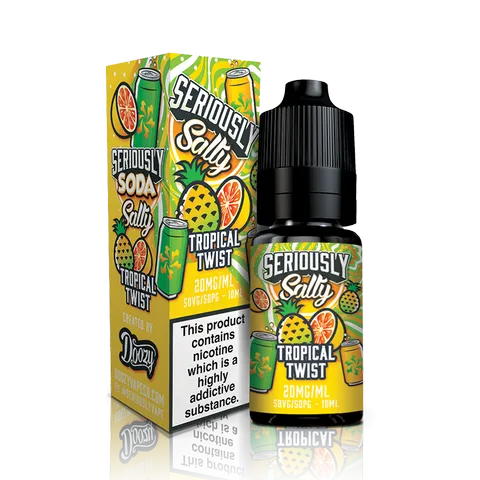 Seriously Salty Sodas 10ml Nic Salts Tropical Twist