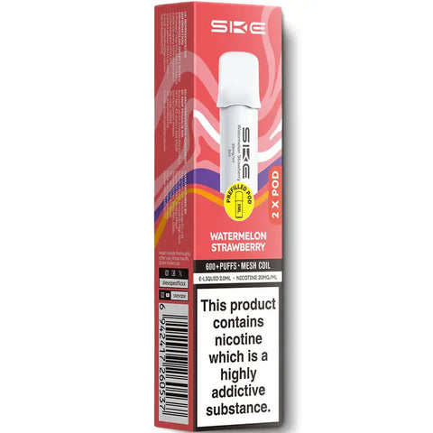 SKE 600 Pro Replacement Pods Watermelon Strawberry