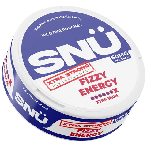 SNÜ Fizzy Energy Nicotine Pouches