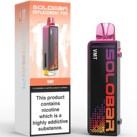 Solobar 30K Replacement Prefilled Pods