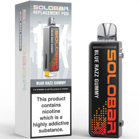 Solobar 30K Replacement Prefilled Pods
