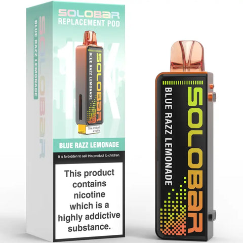 Solobar 30K Replacement Prefilled Pods