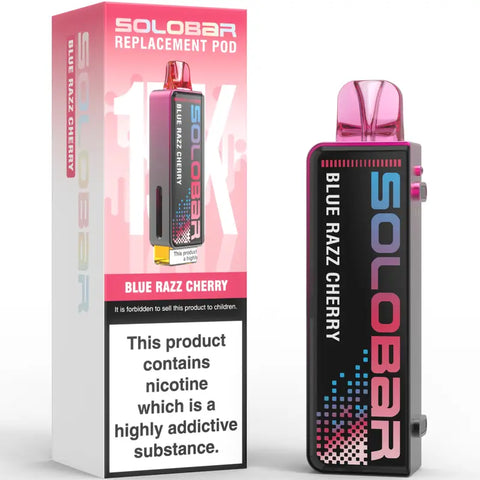 Solobar 30K Replacement Prefilled Pods