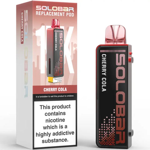 Solobar 30K Replacement Prefilled Pods