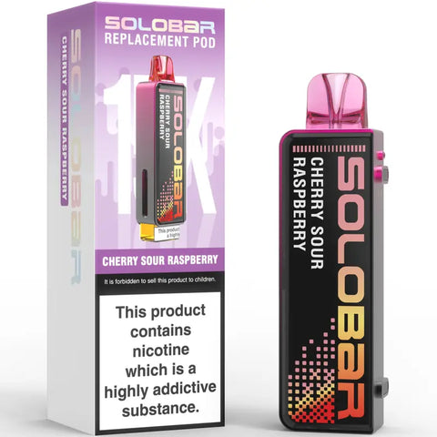 Solobar 30K Replacement Prefilled Pods