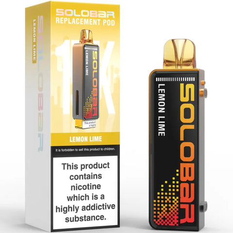Solobar 30K Replacement Prefilled Pods Lemon Lime
