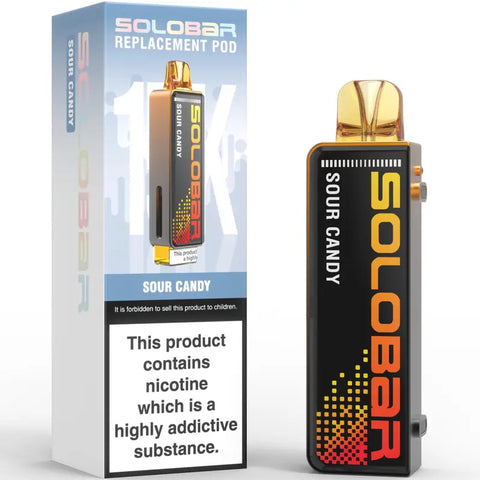 Solobar 30K Replacement Prefilled Pods