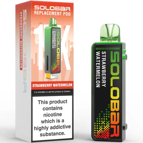 Solobar 30K Replacement Prefilled Pods