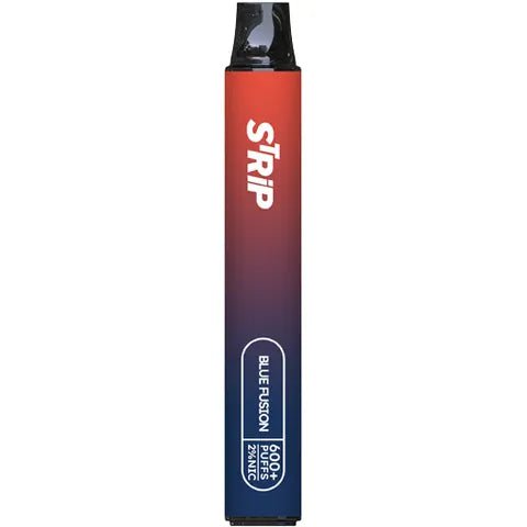 Strip Bar 600 Disposable Vape Pod Device Blue Fusion On White Background