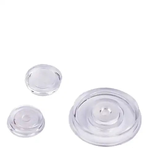 Stubby AIO Button Set by Suicide Mods Clear On White Background