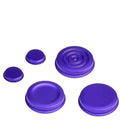 Stubby AIO Button Set by Suicide Mods Purple Haze On White Background