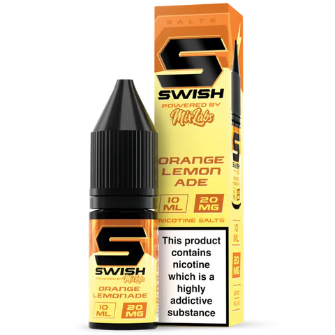 Swish X Mix Labs Orange Lemonade 10ml Nic Salt 20mg