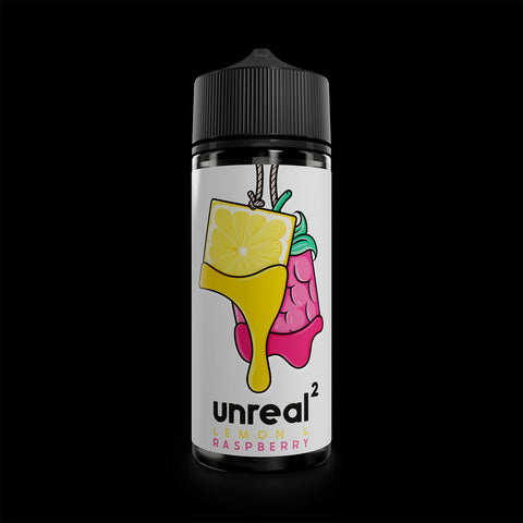 Unreal 2 100ml Shortfill E-Liquid Lemon & Raspberry