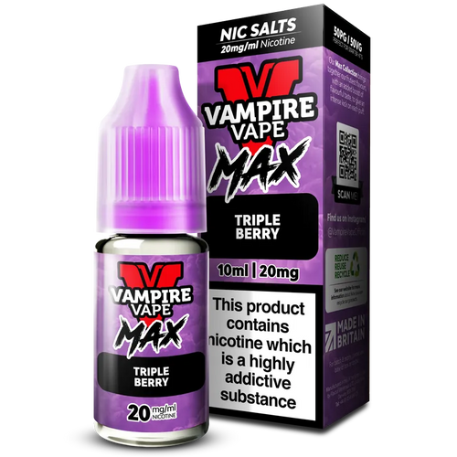 Vampire Vape MAX Triple Berry Nic Salt
