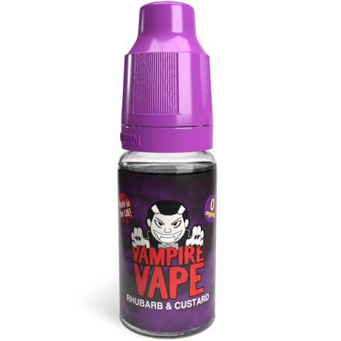 Vampire Vape 10ml 6mg Rhubarb & Custard