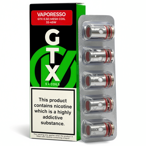 Vaporesso GTX Replacement Coils Mesh 0.3ohm