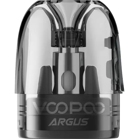 voopoo argus p1 top fill pod front on clear background