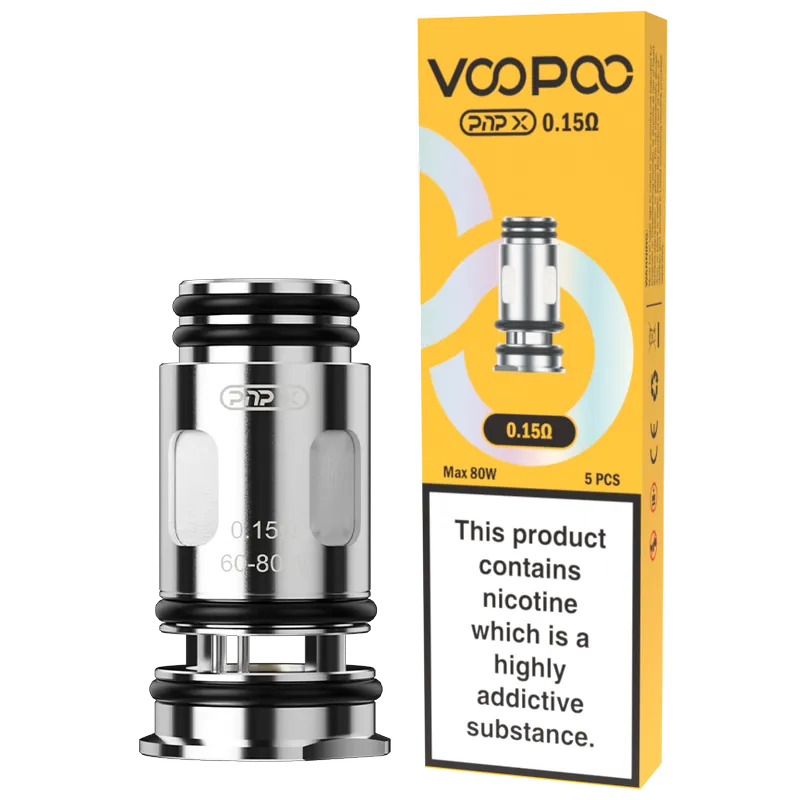 VooPoo PNP X Coils: Patented 4-Layer Leakproof Mesh VooPoo PNP X Coils: Patented 4-Layer Leakproof Mesh