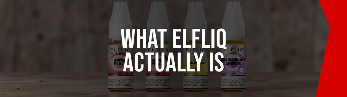 Elfliq 10ml nicotine salt bottles