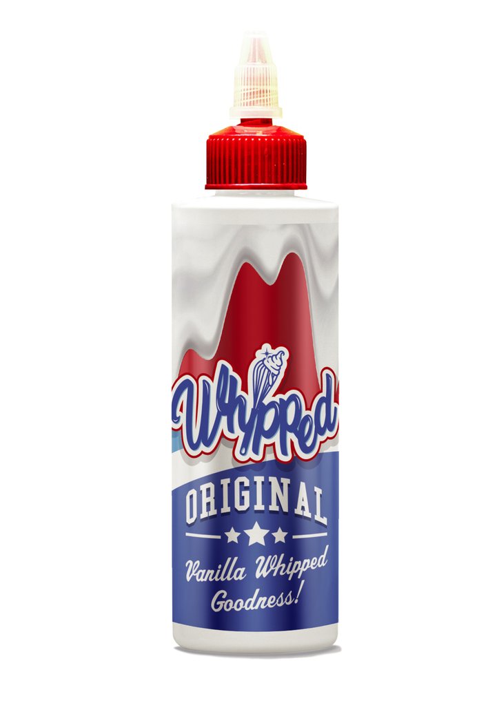 Whipped Original: 200ml Vanilla Whipped Shortfill E-Liquid Whipped Original: 200ml Vanilla Whipped Shortfill E-Liquid