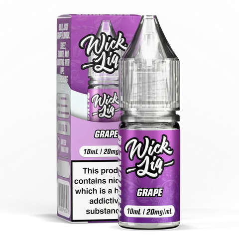 Wick Liq 10ml Nic Salts Grape 20mg