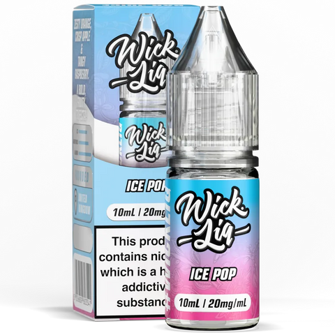 Wick Liq 10ml Nic Salts Ice Pop 20mg