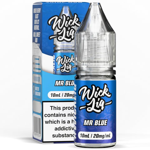 Wick Liq 10ml Nic Salts Mr Blue 20mg