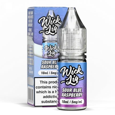 Wick Liq 10ml Nic Salts Sour Blue Raspberry 5mg