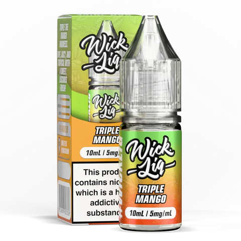 Wick Liq 10ml Nic Salts Triple Mango 5mg