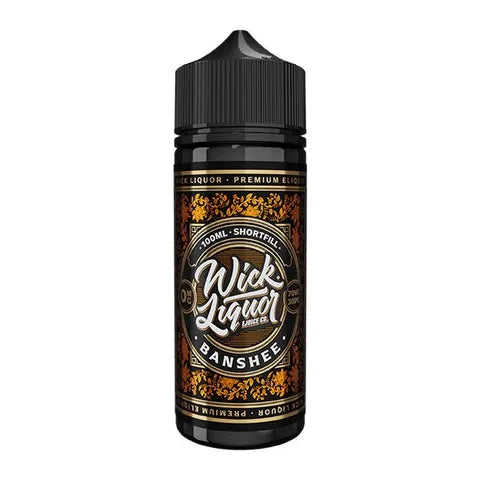 Wick Liquor 100ml Shortfill E-Liquid Banshee