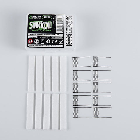 Wotofo SMRTCOiL PNP Meshed Cotton Set
