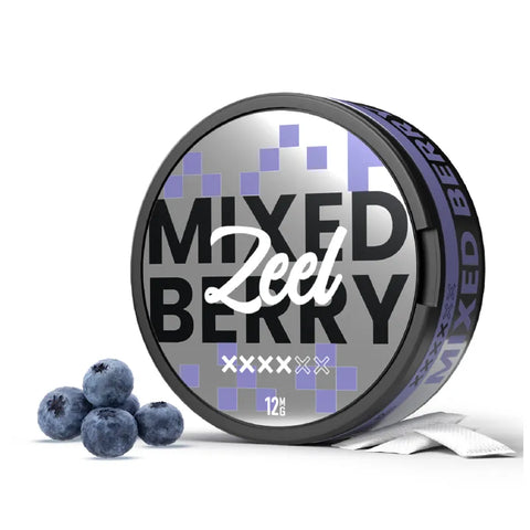 Zeel Mixed Berry Nicotine Pouches 12mg