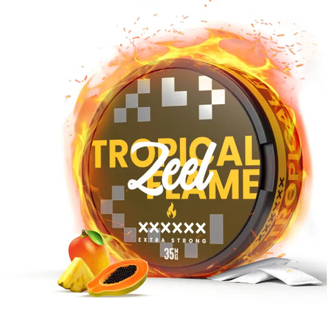 Zeel Tropical Flame Nicotine Pouches 35mg