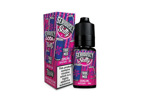 Seriously Salty Sodas 10ml Nic Salts 20mg True Mix