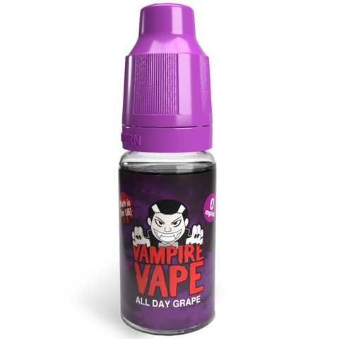 Vampire Vape 10ml 3mg All Day Grape