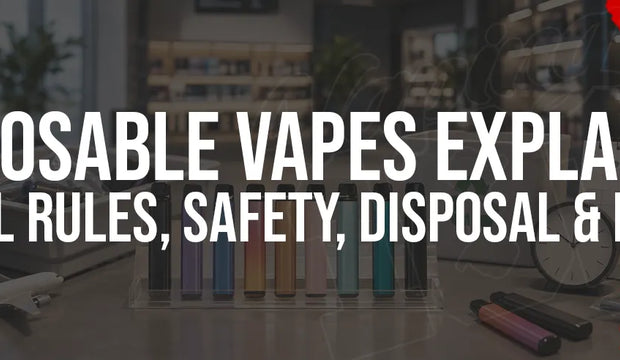 Disposable Vapes Explained: Travel Rules, Safety, Disposal & Expiry