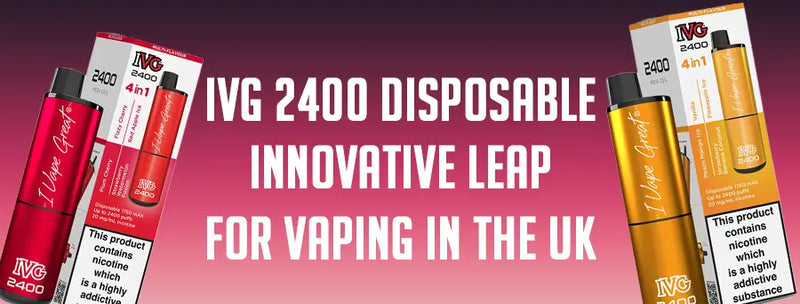 The IVG 2400 Disposable Pod Vape: An Innovative Leap in Vaping