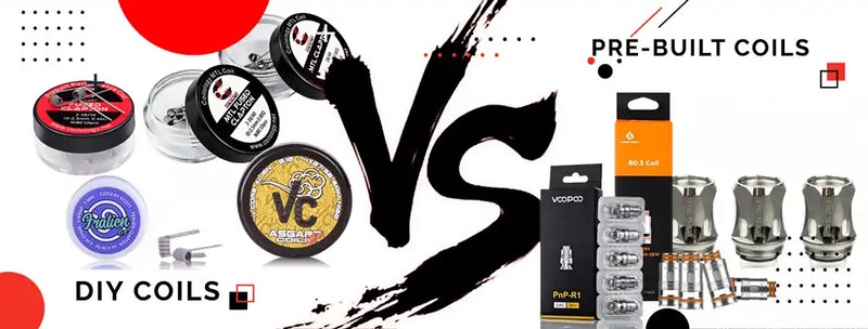 DIY Coils vs Pre-Built Coils - Vaping 101 DIY Coils vs Pre-Built Coils - Vaping 101