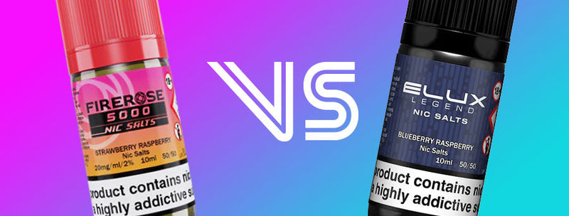 Elux Firerose Vs Elux Legend: Which Nic Salt Wins?