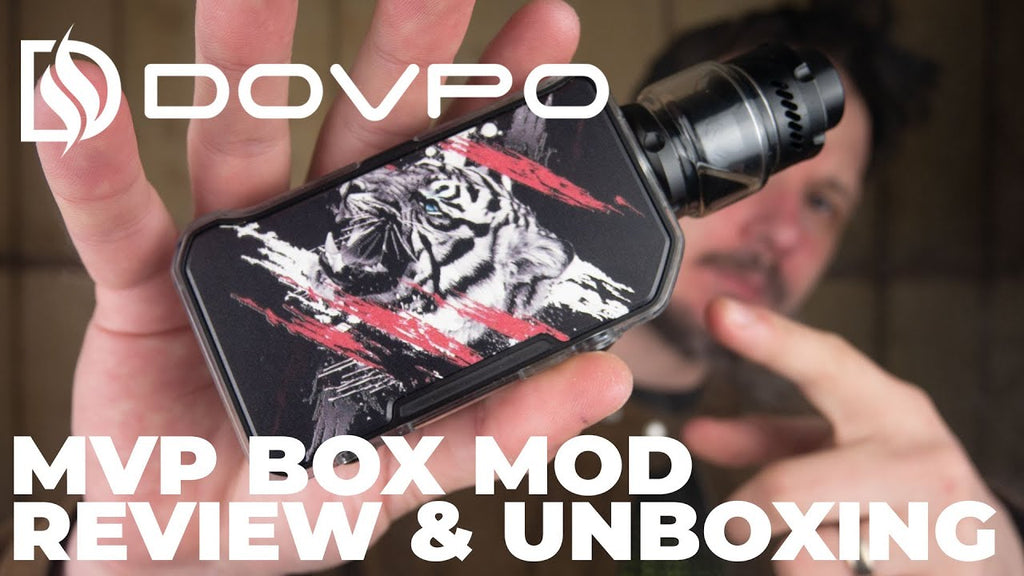 Transparent Carbon Fiber MVP 220W Box Mod - Vaper's Corner In Stock ...