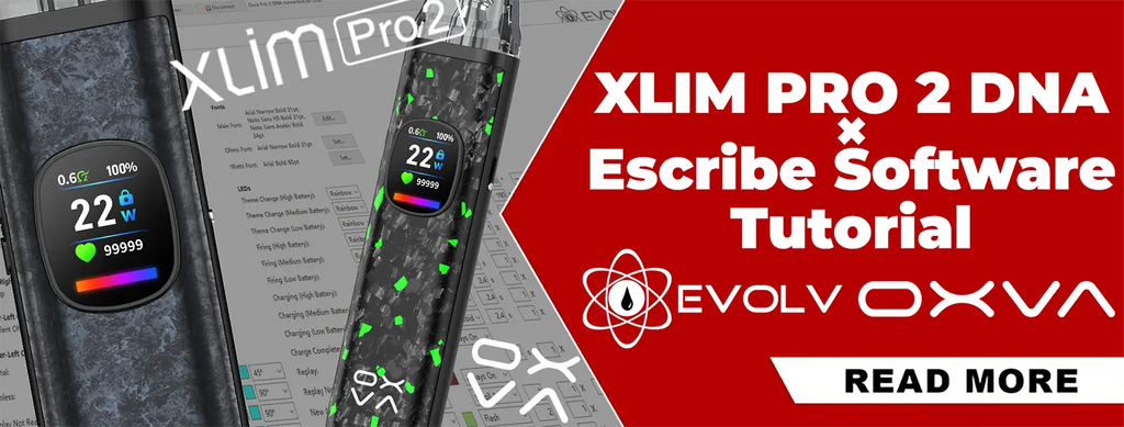 oxva xlim pro bedienungsanleitung Oxva Xlim Pro 2 Anleitung OXVA XLIM PRO 2 DNA Escribe Tutorial Guide main image 1