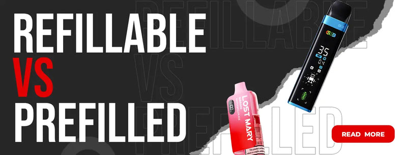 Refillable vs Prefilled Pods | Vaping 101 UK Refillable vs Prefilled Pods | Vaping 101 UK